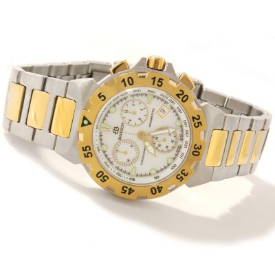 Burett Men's Chronograph Stainless Steel Watch