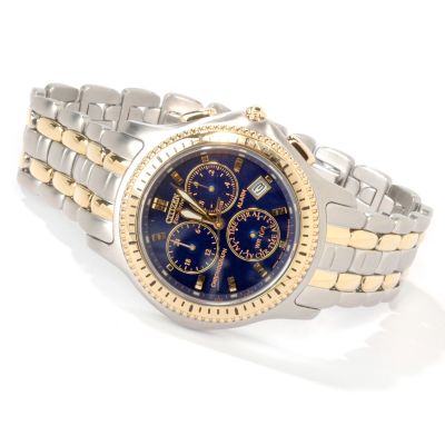 Citizen Men's Eco-Drive Quartz Chronograph Two-tone Stainless Steel Watch