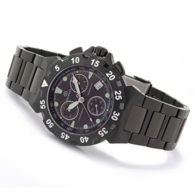 Burett Men's Neo Abyss Swiss Quartz Chronograph Mother-of-Pearl Dial Watch