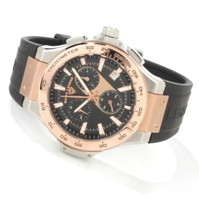 Swiss Legend Men's Maverick Chronograph Rubber Strap Watch