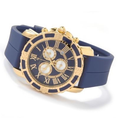 Lucien Piccard Men's Garret Swiss Quartz Stainless Steel Rubber Strap Watch