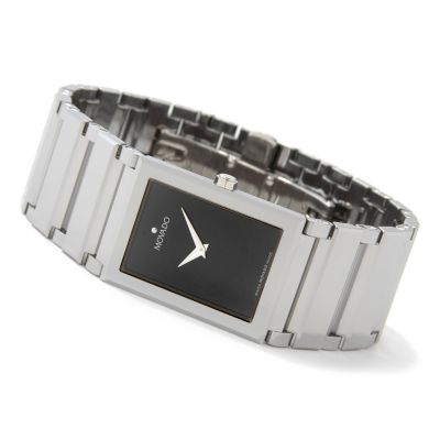 V90556 - Movado Men's Valor Swiss Quartz Tungsten Bracelet Watch