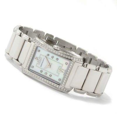 Bertolucci Women's Fascino Diamond Swiss Made Stainless Steel Watch