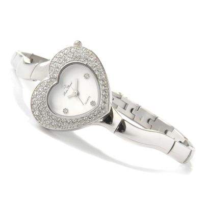 Lucien Piccard Women's Bohemian Heart Stainless Steel Watch