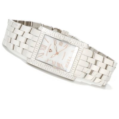 Swiss Legend Men's or Women's Diamond Swiss Quartz Stainless Steel Watch