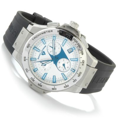 Swiss Legend Men's Maverick Chronograph Rubber Strap Watch