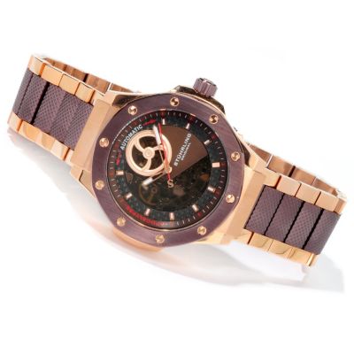 V90863 - St&uuml;hrling Original Men's Apocalypse Skeletal Pro Automatic Stainless Steel 