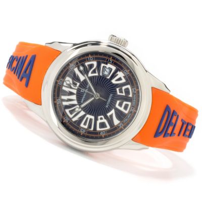 Officina Del Tempo Men's Safi Automatic Rubber Strap Watch