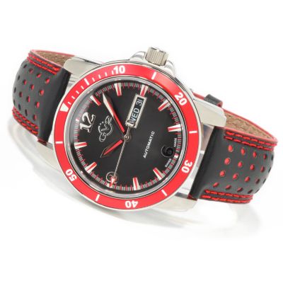 BLACK / RED