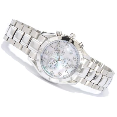 Rotary Women's Rocks Diamond Chronograph Bracelet Watch