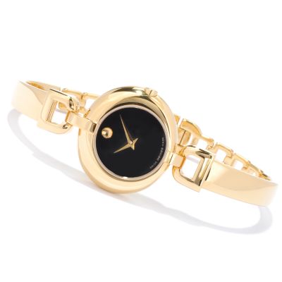 Movado Women's Vivo Swiss Made Gold-tone Bracelet Watch