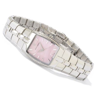 Accutron Women's Lucerne Diamond Stainless Steel Bracelet Watch