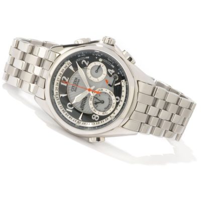 Citizen Men's Eco-Drive Quartz Stainless Steel Bracelet Watch