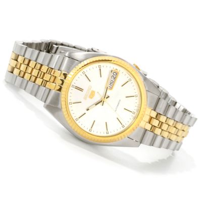 Seiko Men's Automatic Day & Date Stainless Steel Bracelet Watch