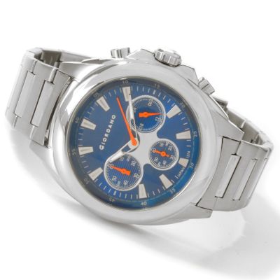 Giordano Men's Quartz Chronograph Stainless Steel Bracelet Watch