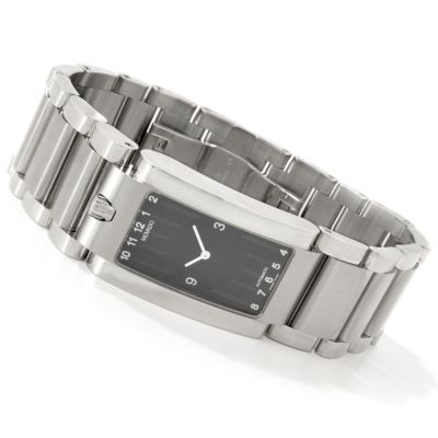 Movado Men's Elliptica Swiss Made Automatic Stainless Steel Bracelet Watch