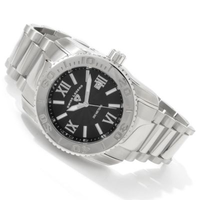 V91267 - Swiss Legend Men's Commander Stainless Steel Bracelet Watch