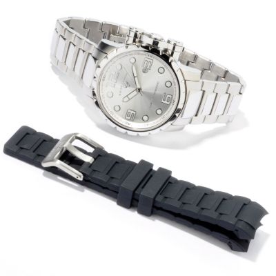 V91269 - Swiss Legend Men's Ambassador Automatic Bracelet Watch & Rubber Strap
