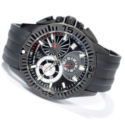 Swiss Legend Men's Evolution Chronograph Rubber Strap Watch