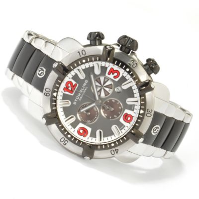 V91637 - Stuhrling Original Men's Heracles Quartz Chronograph Stainless Steel Bracelet Watch