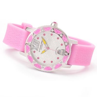 V91662 - Sturhling Original Women's Marina Summer Edition Quartz Rubber Strap Watch