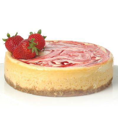 Papa's Desserts 8" Strawberry Swirl Cheesecake