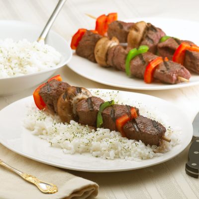 HeartBrand 4- 1lb Akaushi Kobe Steak Kabobs