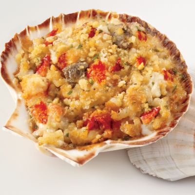 Hancock Gourmet 8- Lobster Risotto in Scallop Shells