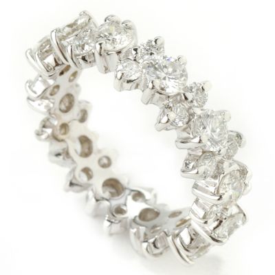 14K WG Ramsey's 2.75ct Diamond Anniversary Eternity Band